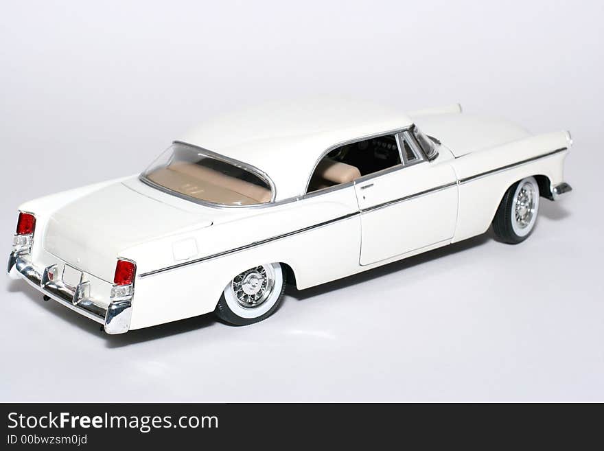 1956 Chrysler 300B metal scale toy car 2