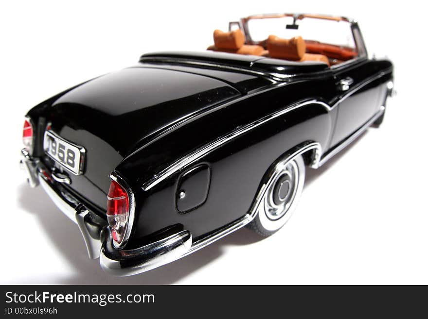 1958 Mercedes Benz 220 SE metal scale toy car fisheye 2