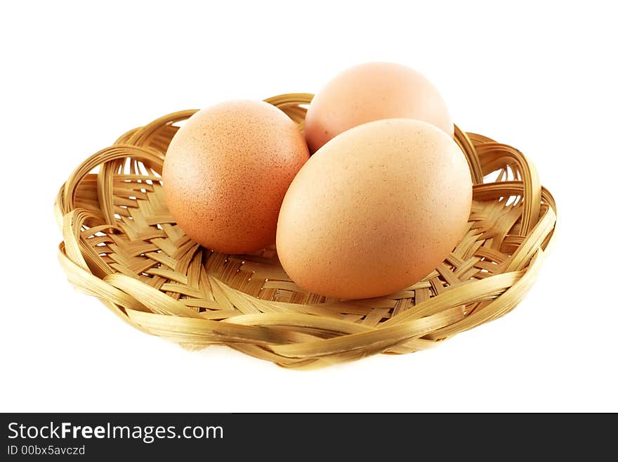 Three eggs