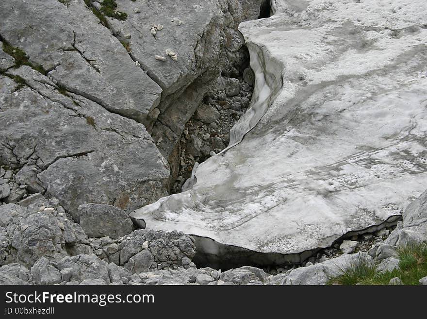 Durmitor Mountains Glacier at dawn