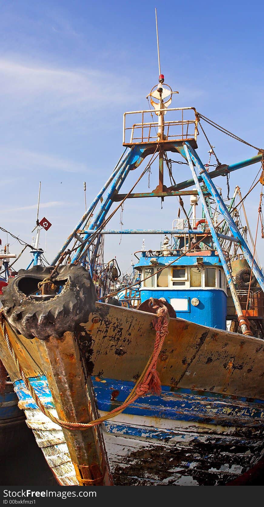 Old fishing boats - Morocco