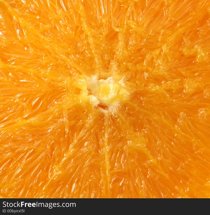 Orange close up