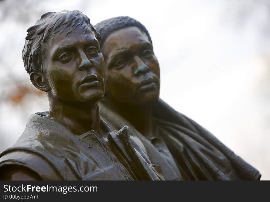 The Vietnam Memorial in Washington, D.C.