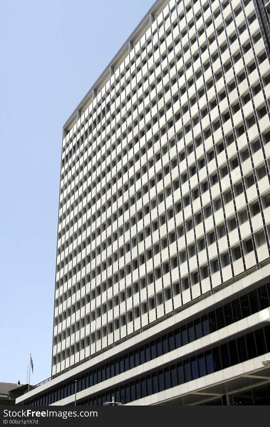 Modern Tall Urban Office Building In Sydney, Australia