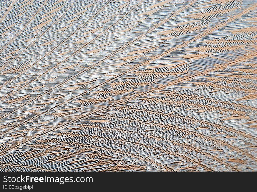 Close-up of beautiful frosty window, good background for greeting-cards, macro. Close-up of beautiful frosty window, good background for greeting-cards, macro