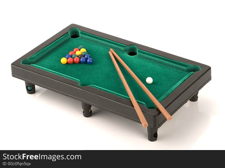 Mini billiard table, hobbies, game. Mini billiard table, hobbies, game