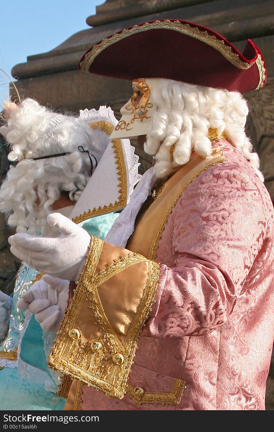 Mask Of Carnival Of Venice