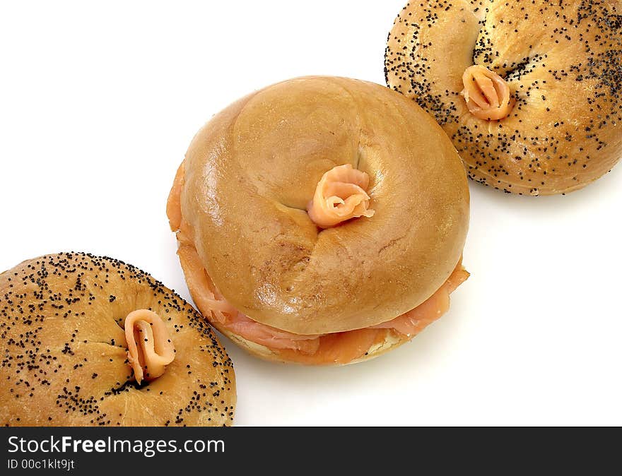 Smoked Salmon Bagels