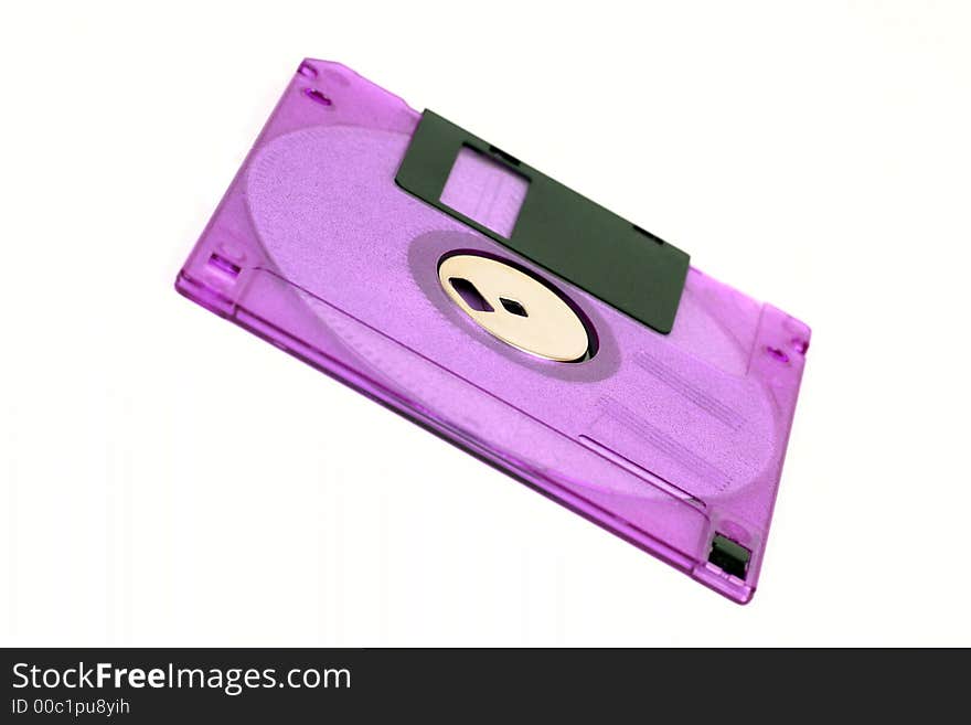 Floppy disc with clipping path