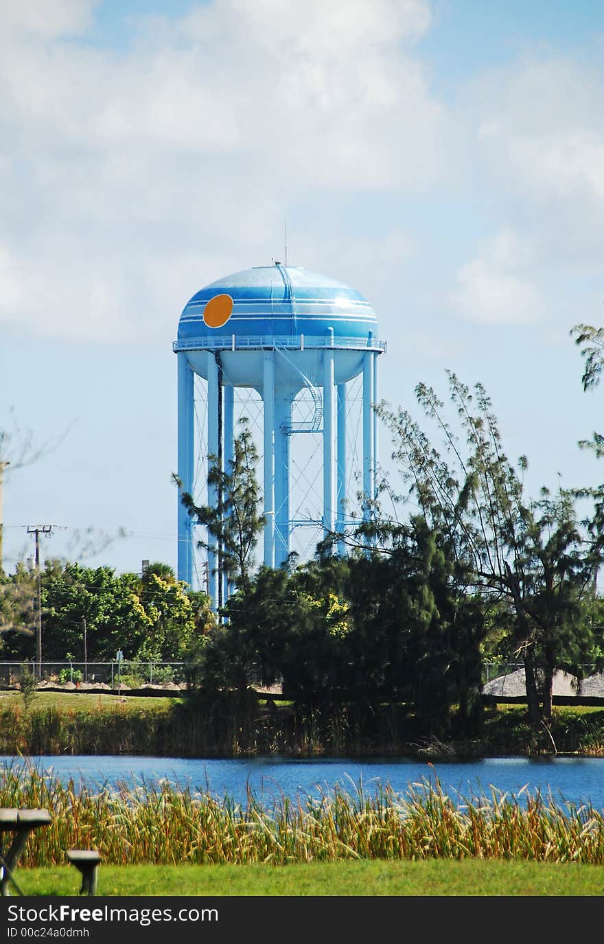 Small Town Water Tower