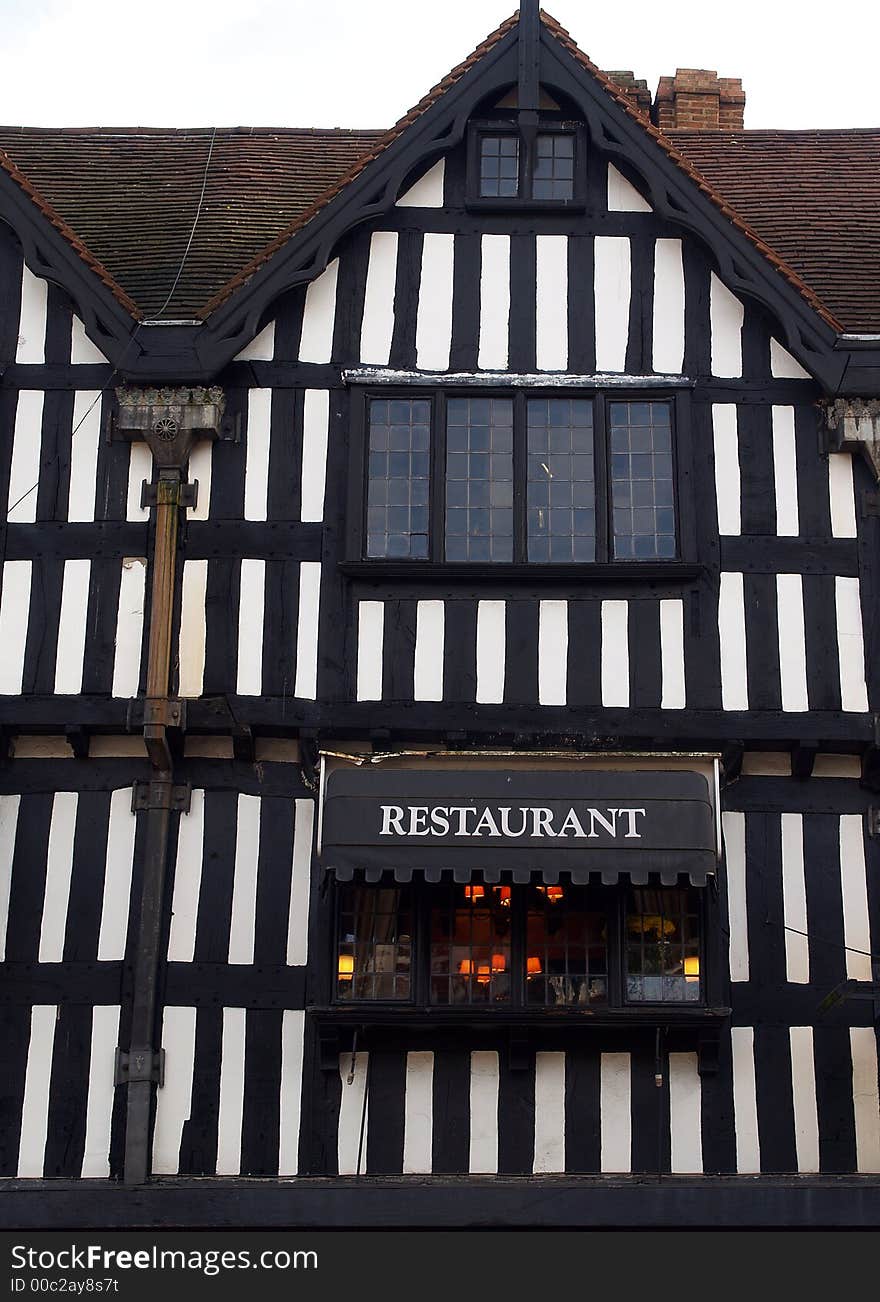 The Stratford shakespeares birthplace - England