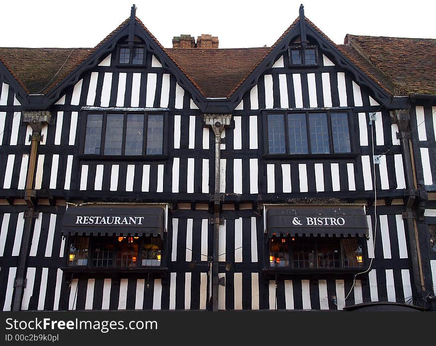 The Stratford shakespeares birthplace - England