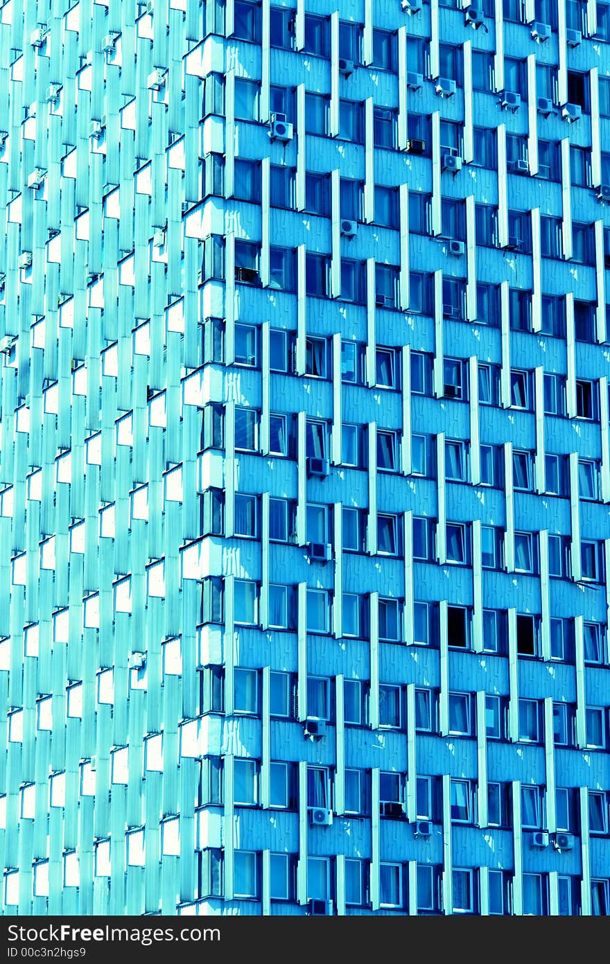 Blue Building