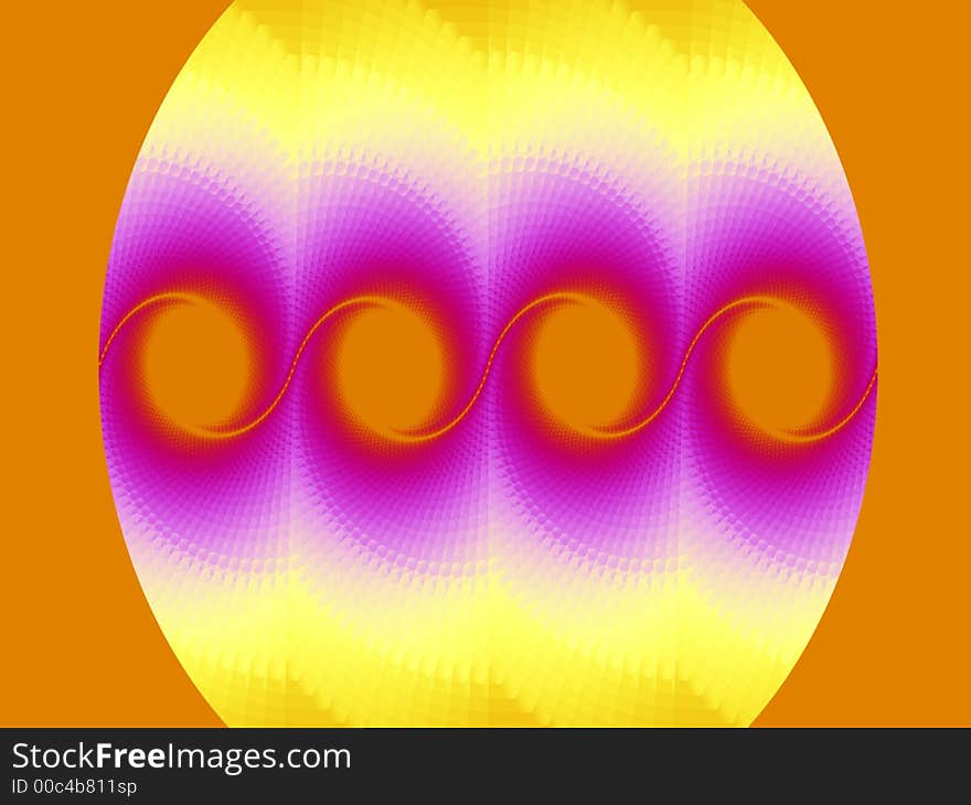 Easter Egg Abstract