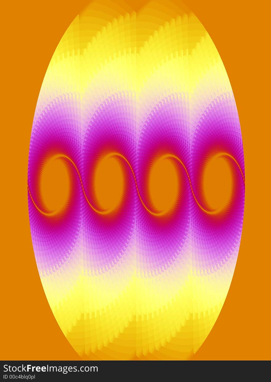 An Illustration of an Easter Egg Serves as an Abstract Background. An Illustration of an Easter Egg Serves as an Abstract Background.