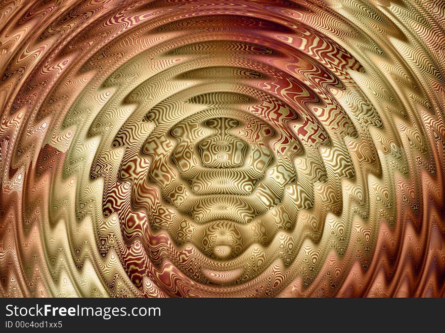 Abstract 3D Shape Background