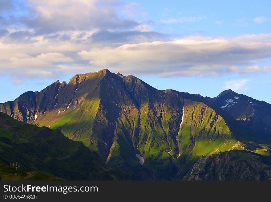 Nice mountain landscape in the summertime – outdoor. Nice mountain landscape in the summertime – outdoor