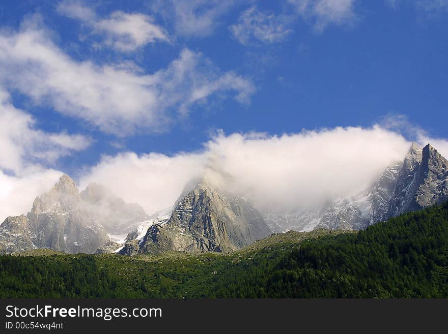 Summit - alpine view