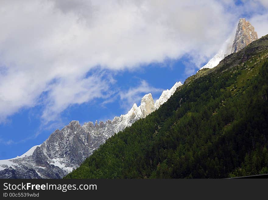 Summit - alpine view