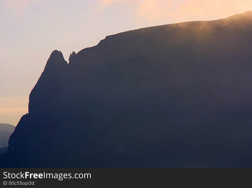 Nice mountain landscape in the summertime – outdoor. Nice mountain landscape in the summertime – outdoor