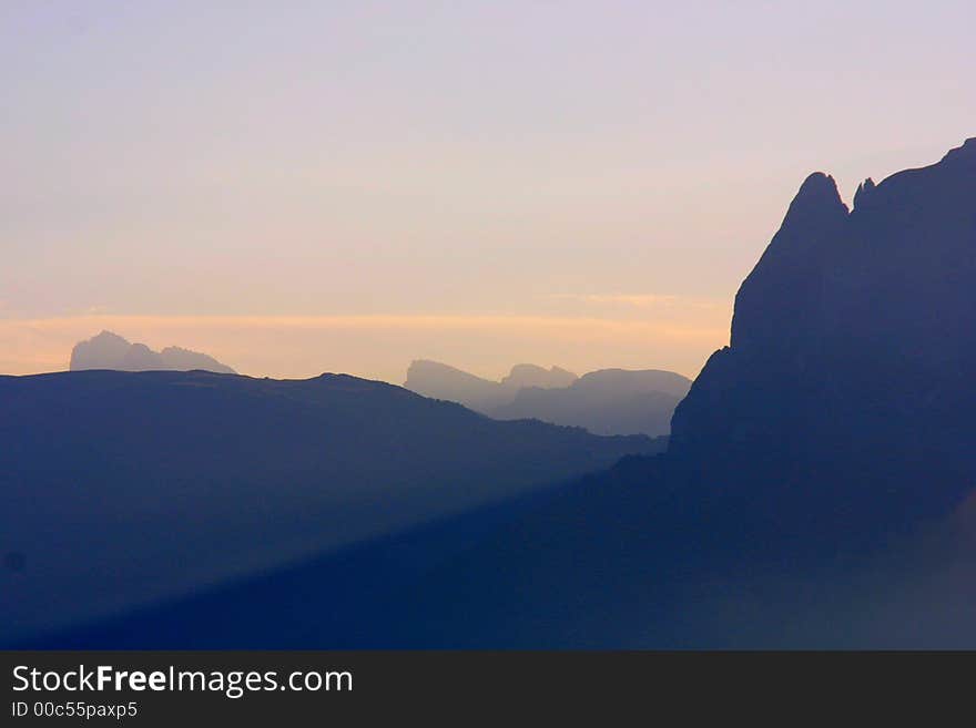 Nice mountain landscape in the summertime – outdoor. Nice mountain landscape in the summertime – outdoor