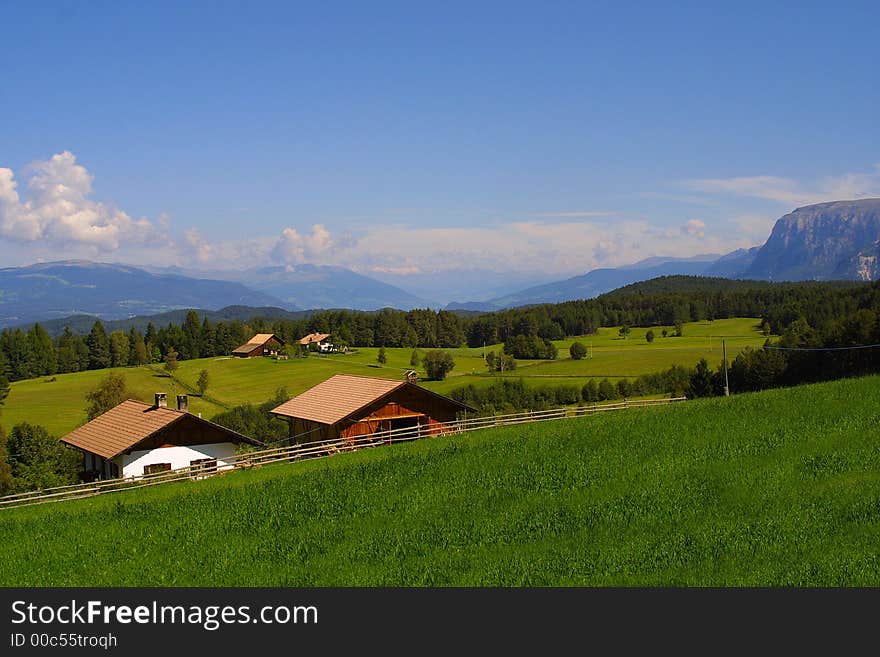 Nice mountain landscape in the summertime – outdoor. Nice mountain landscape in the summertime – outdoor