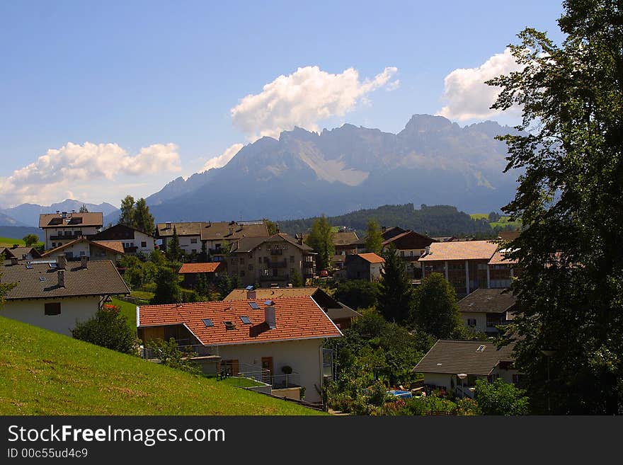 Nice mountain landscape in the summertime – outdoor. Nice mountain landscape in the summertime – outdoor