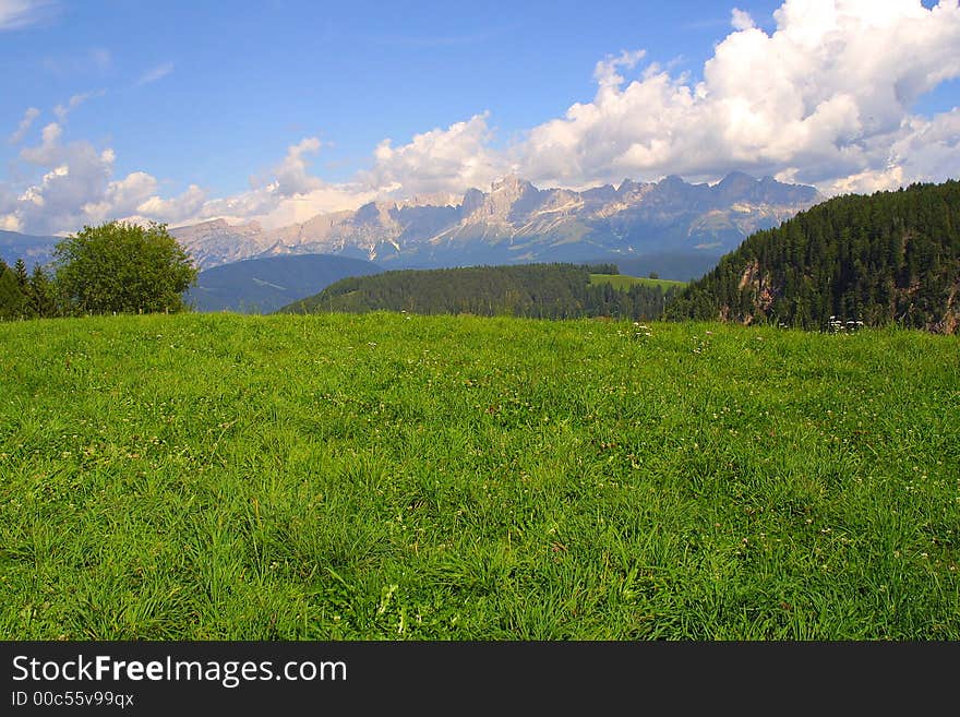 Nice mountain landscape in the summertime – outdoor. Nice mountain landscape in the summertime – outdoor