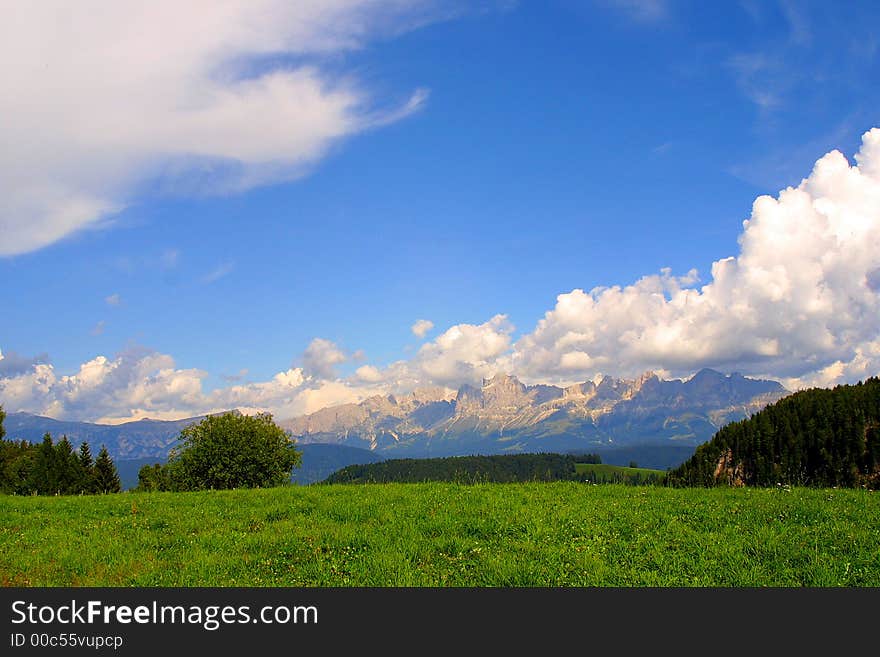 Nice mountain landscape in the summertime – outdoor. Nice mountain landscape in the summertime – outdoor