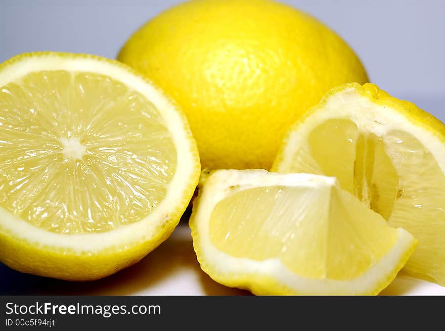 All kind of lemon cuts