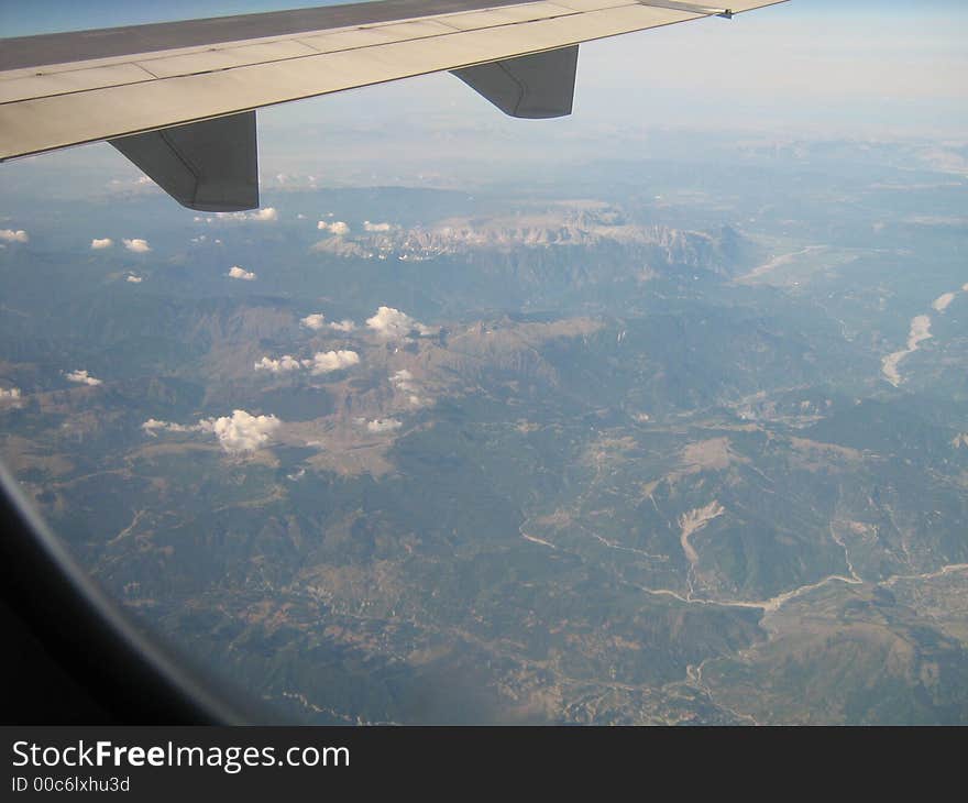 Clear Airplane View