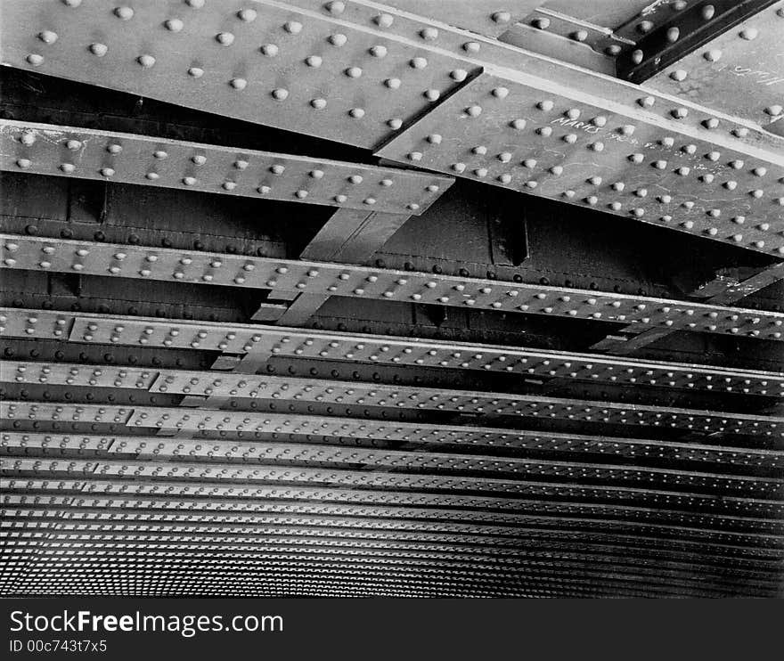 Underside Of Bridge In Camden