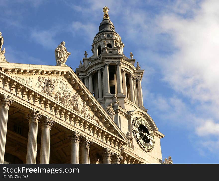 St Paul's cathederal in London. St Paul's cathederal in London