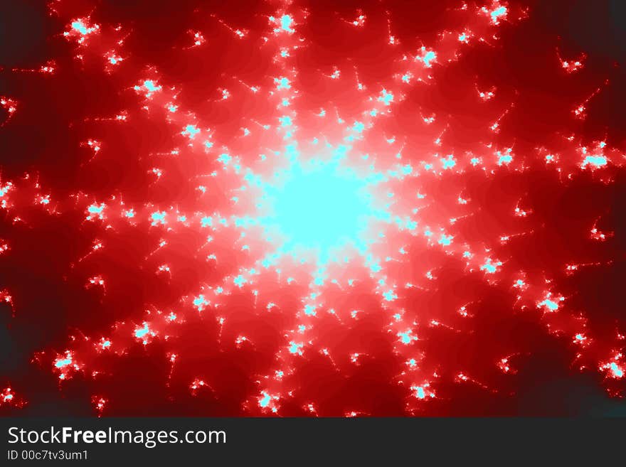 Red Fractal 9