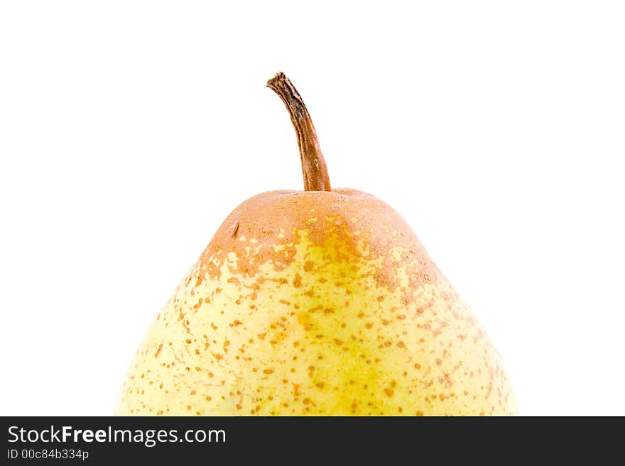 Half of pear