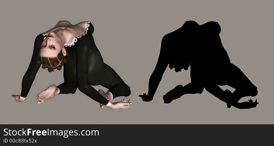 Digital figure for your projects. Digital figure for your projects