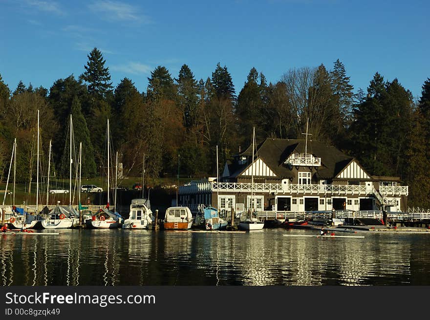 Boat club in stanley park