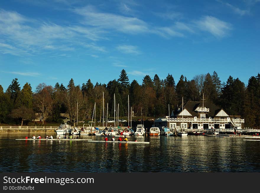 Boat club in stanley park