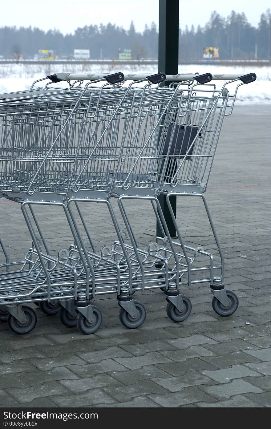 Shopping trolleys in market See my portfolio. Shopping trolleys in market See my portfolio.