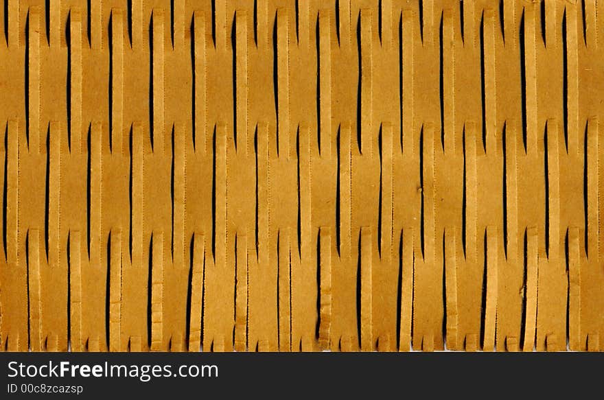 Packaging cardboard useful as a background image. Packaging cardboard useful as a background image