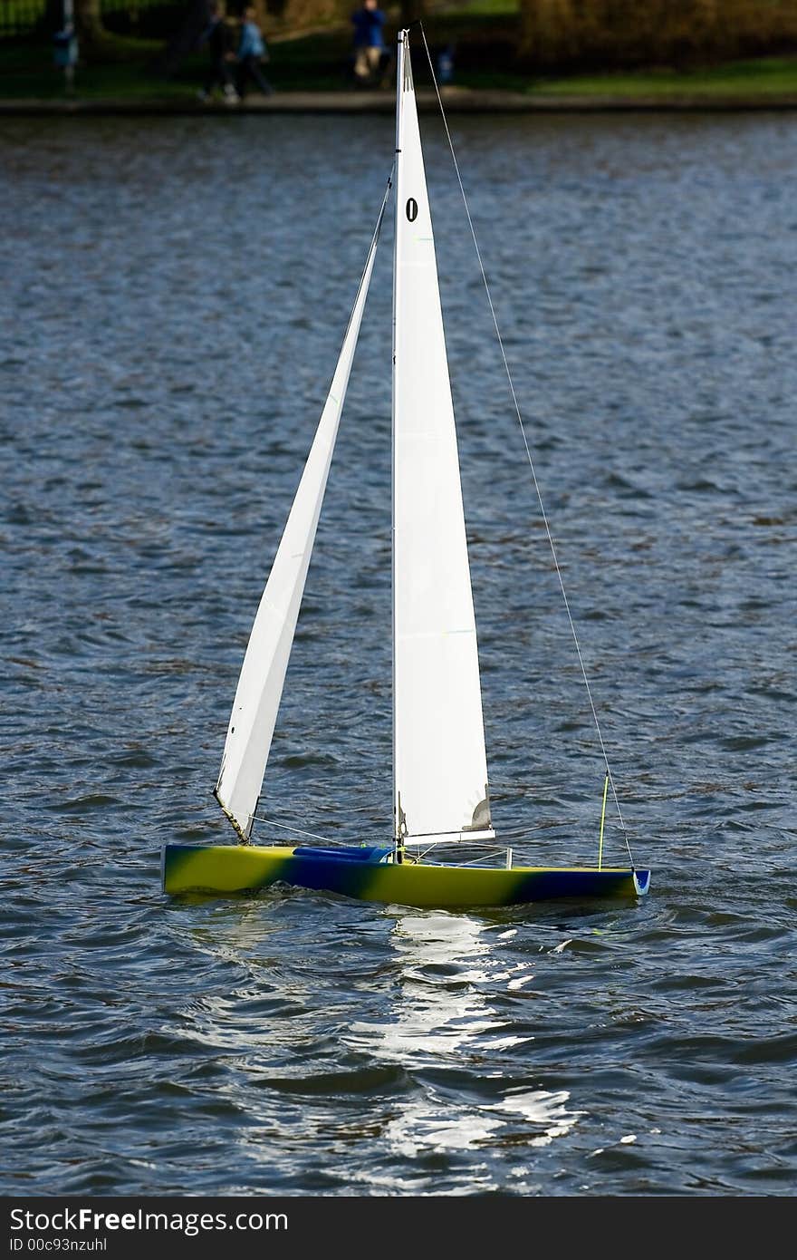 Model Sailing Yacht