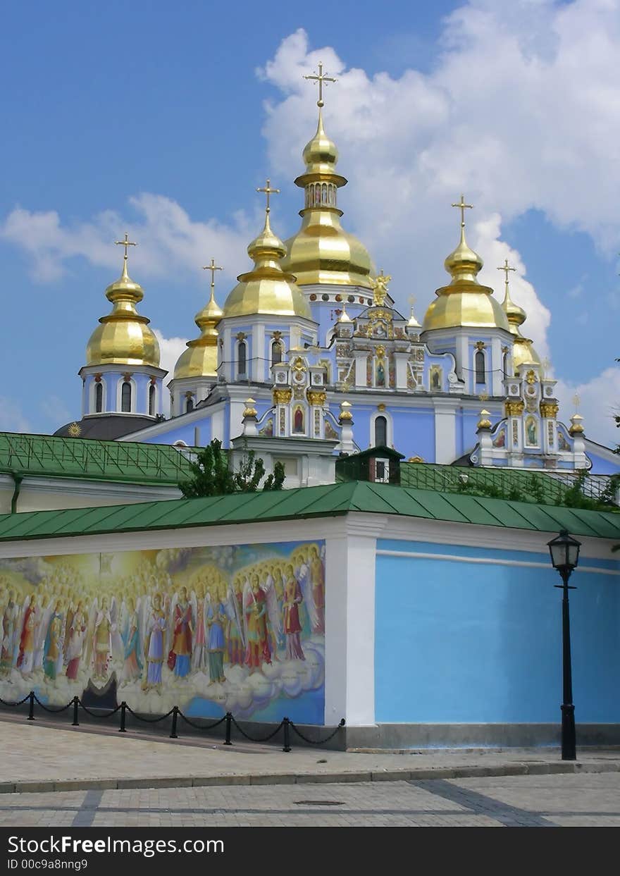 Domes of a temple