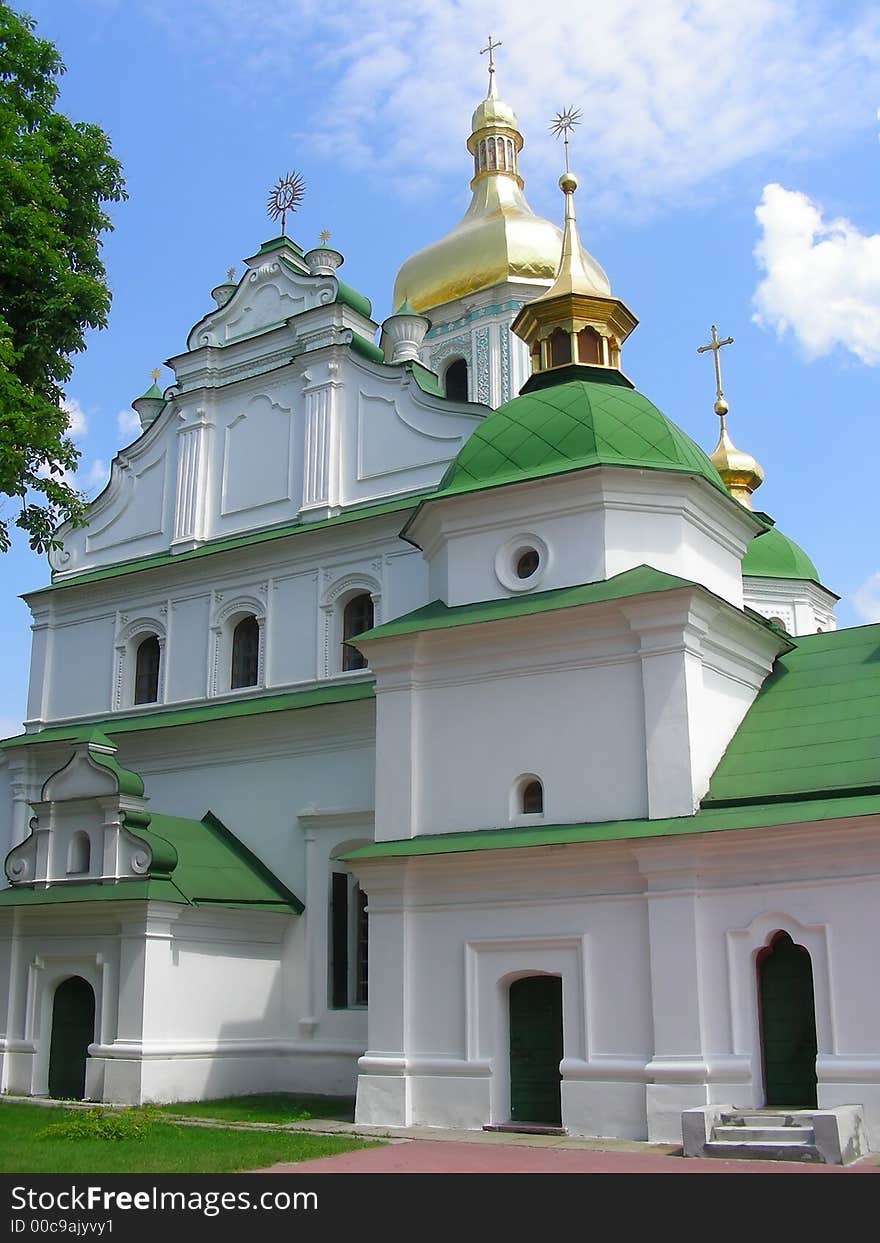 Ancient temple in Kiev