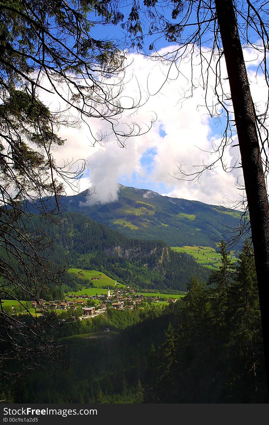 Nice mountain landscape in the summertime – outdoor. Nice mountain landscape in the summertime – outdoor