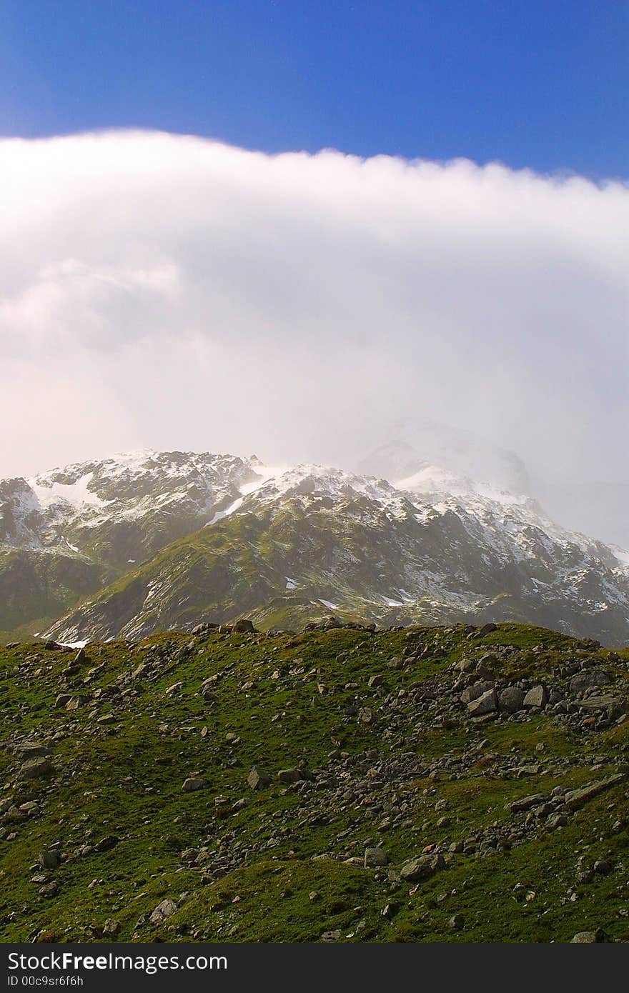 Nice mountain landscape in the summertime – outdoor. Nice mountain landscape in the summertime – outdoor