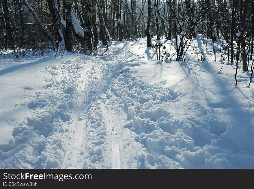 Ski-track