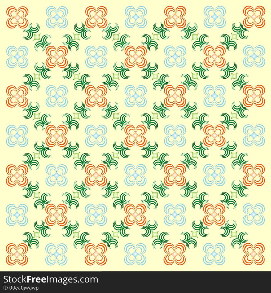 Decorative Wallpaper Background. Vector File, change colors easily. Decorative Wallpaper Background. Vector File, change colors easily.