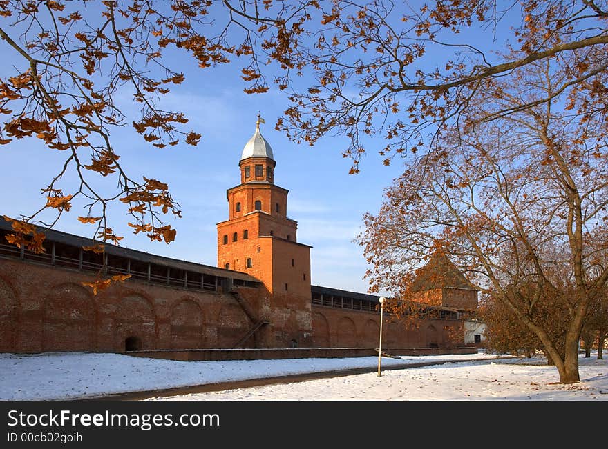 The Kremlin of Novgorod-the-Great. Russia