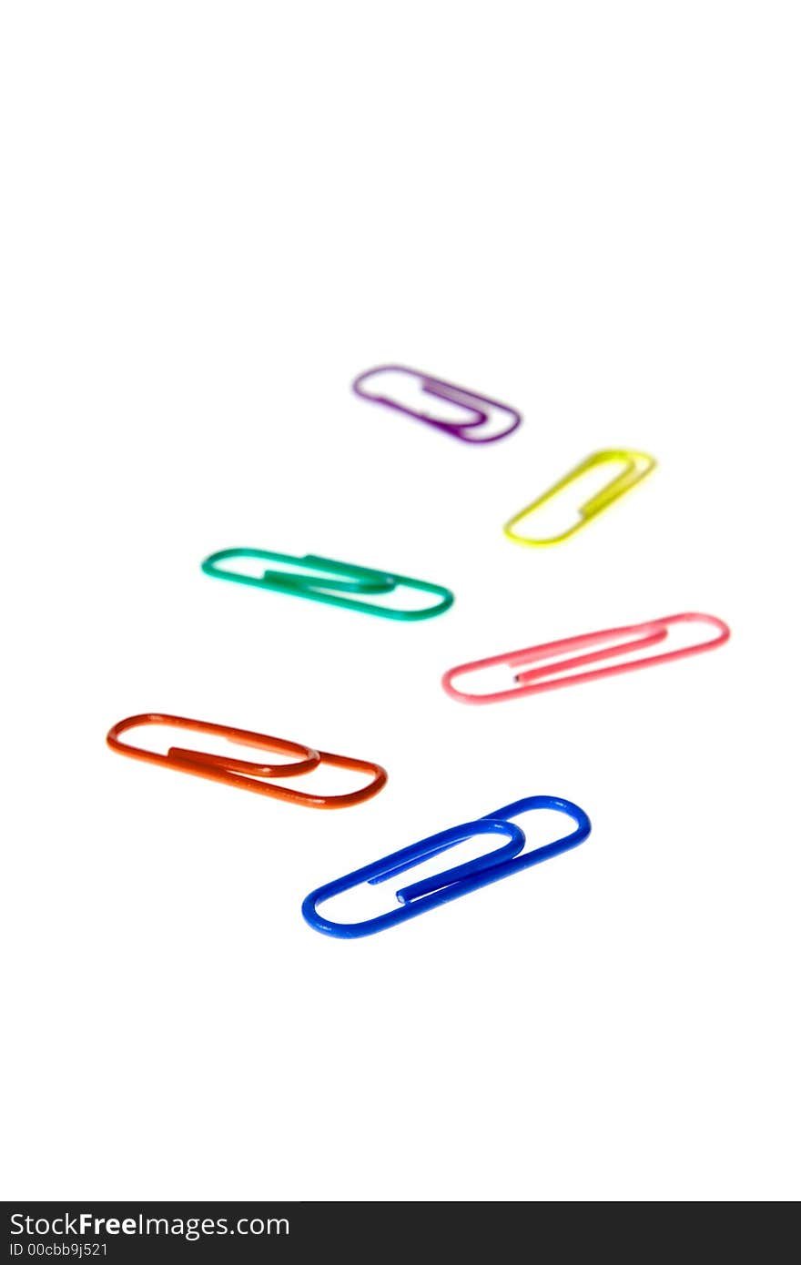 Paperclip multi colors