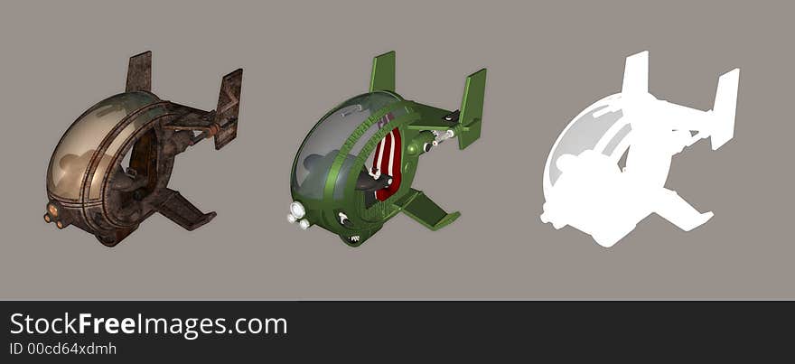 Futuristic Chopper